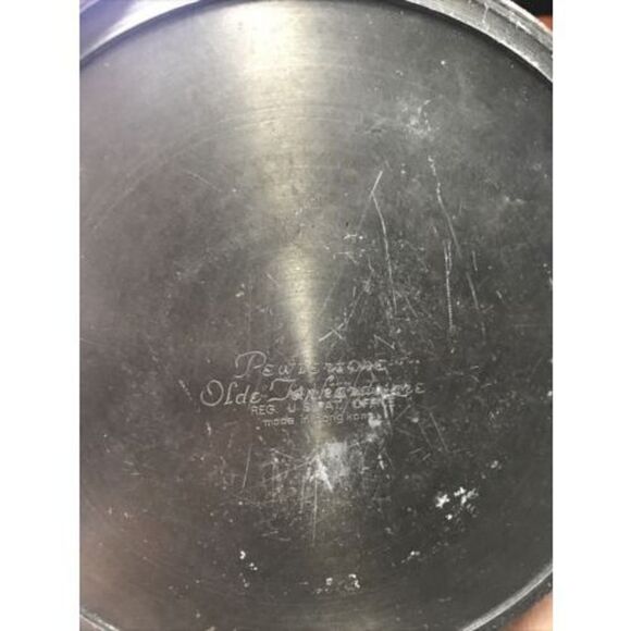 Vintage Pewtertone Olde Tankardware Medieval Knight Helmet Ice Bucket 1970 Stamp - Picture 10 of 10